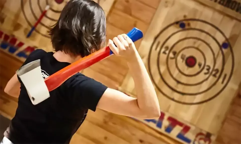$299 for Two-Hour Mobile Axe-Throwing Experience for Up to 60 People from Cajun Axe ($500 Value) - Primary Image