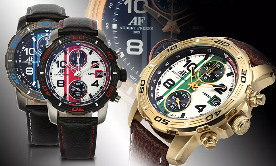 Aubert Freres Durand Men's Chronograph Watch - Primary Image