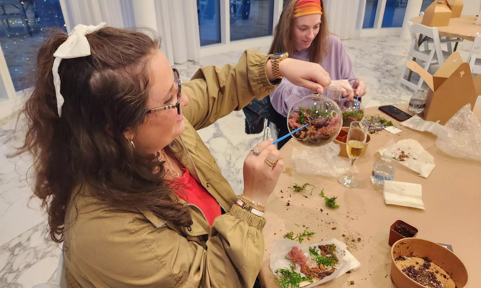 Sunday Sips & Succulents: Craft a Unique Terrarium with Drinks 