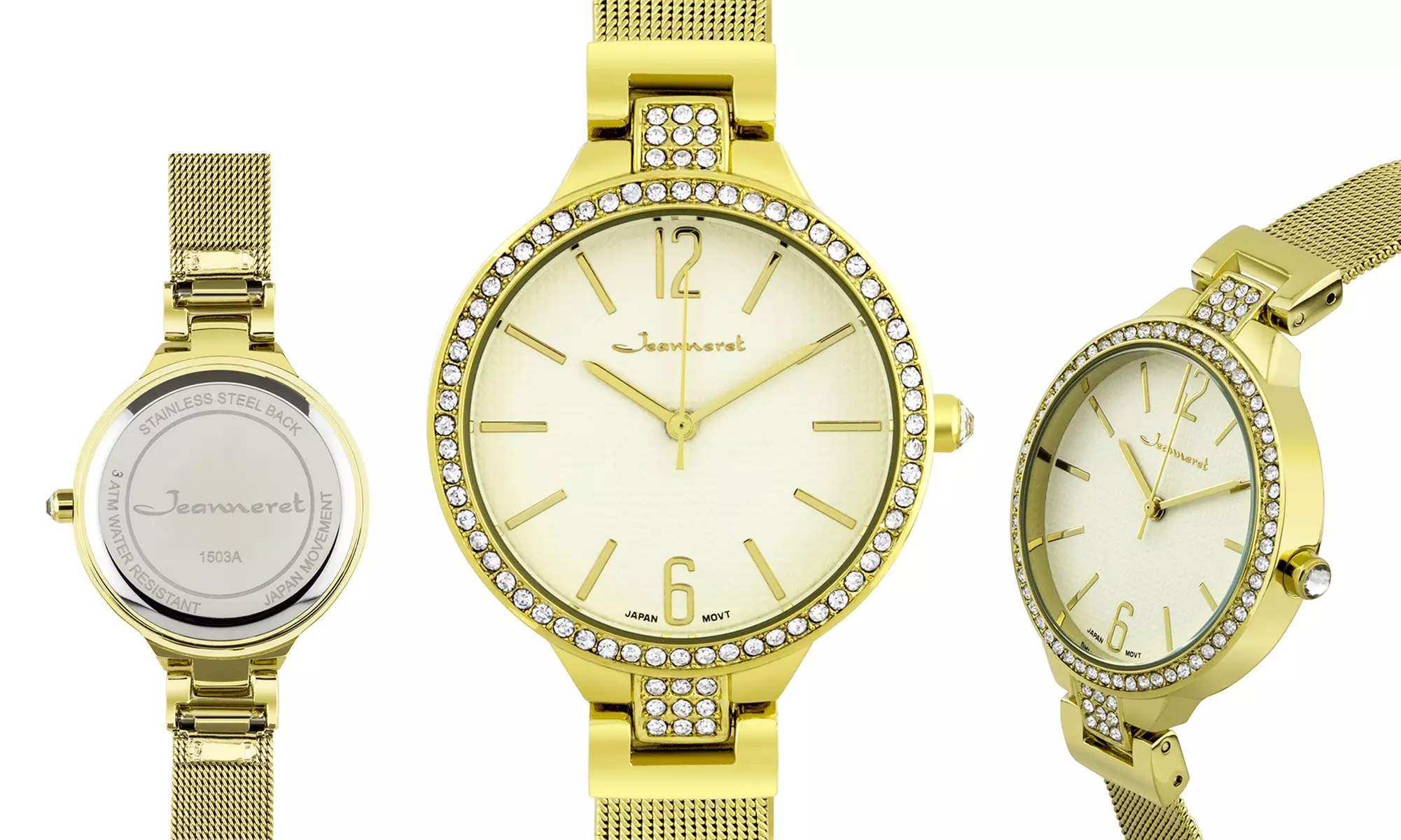Jeanneret Jura Women's Mesh-Bracelet Watch - Second Medium