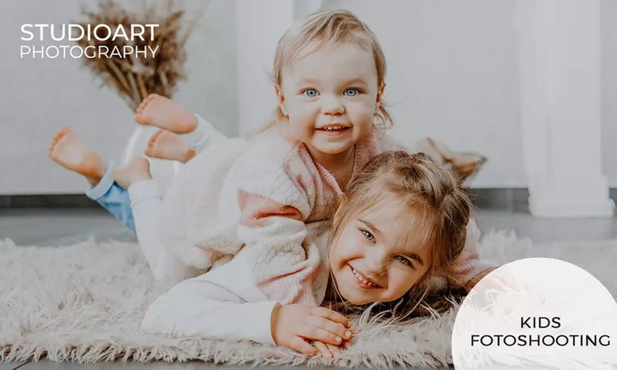 Kinder-Fotoshooting inkl. 1–5 Bildern und Online-Galerie bei Studioart Media (bis zu 90% sparen) - Primary Image