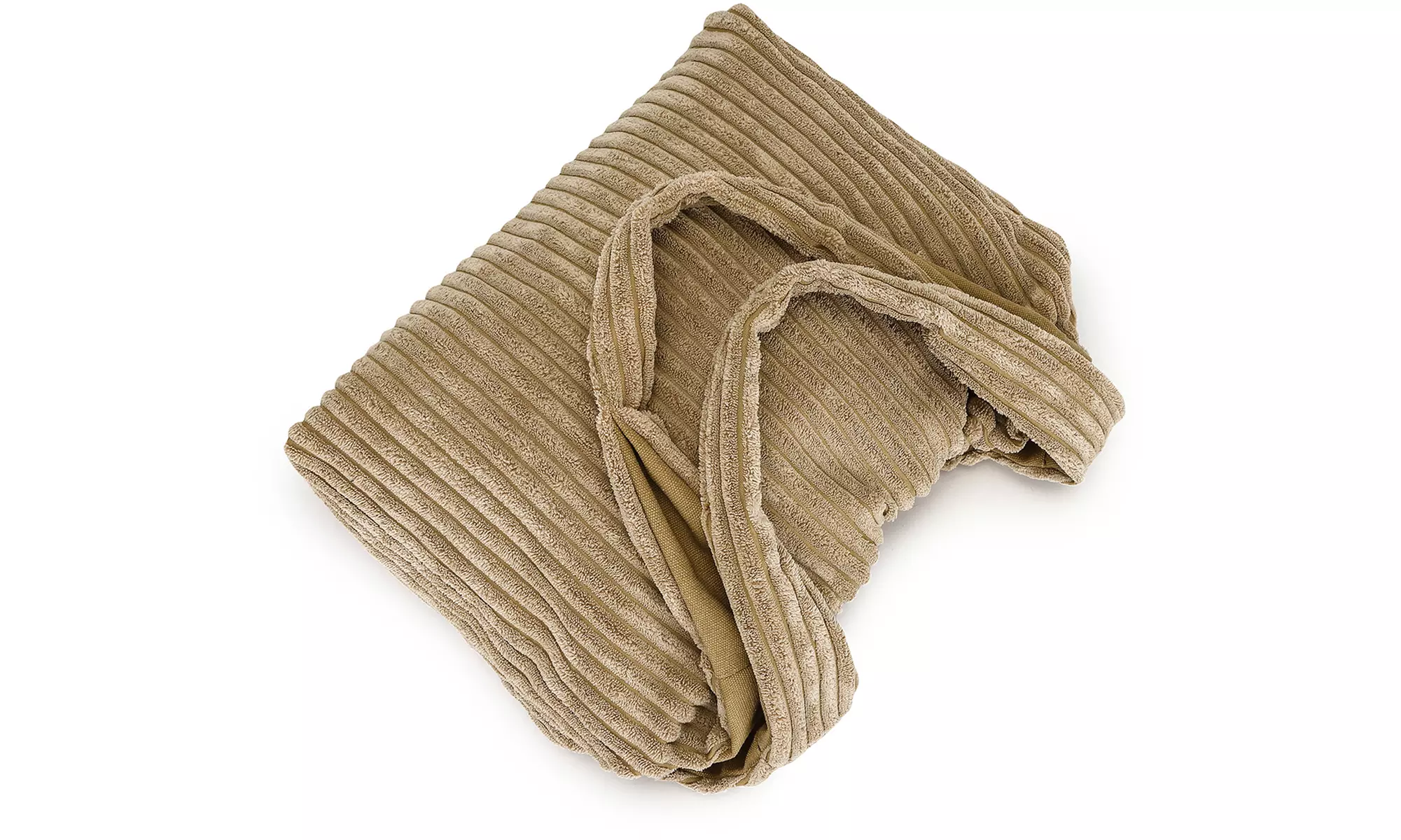 Women's Reversible Corduroy Shoulder Bag With Spacious Interior