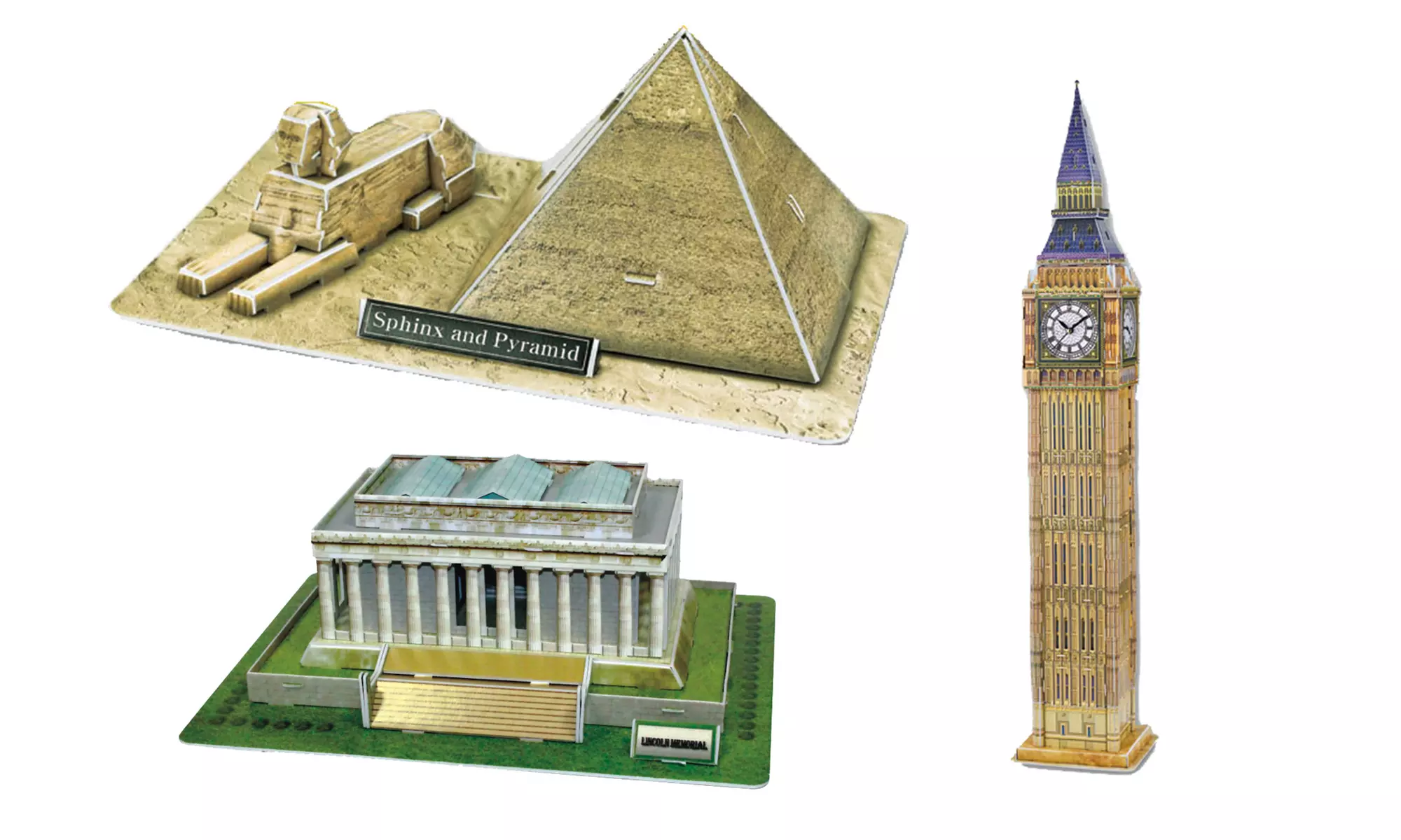 Famous Landmarks 3D Puzzles - Primary Image