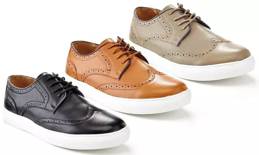 Adolfo Barrett Men's Wing-Tip Oxford Sneakers - Primary Image