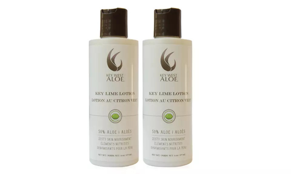 Key West Aloe Coconut and Key Lime Tropical Lotions (1- or 2-Pack) - Second Medium