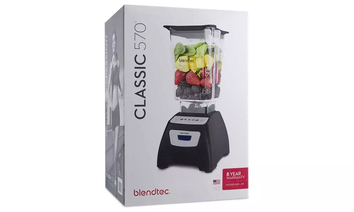 Blendtec Classic 570 1570W Blender with Wildside+ Jar - Second Medium