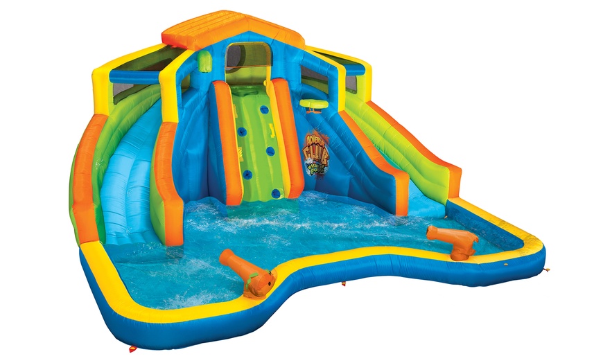 banzai big blast water park toy