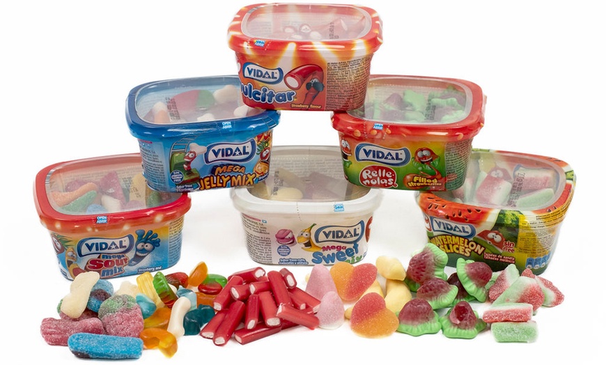 Image 1: Six Packs of Sweet Tubs 200g