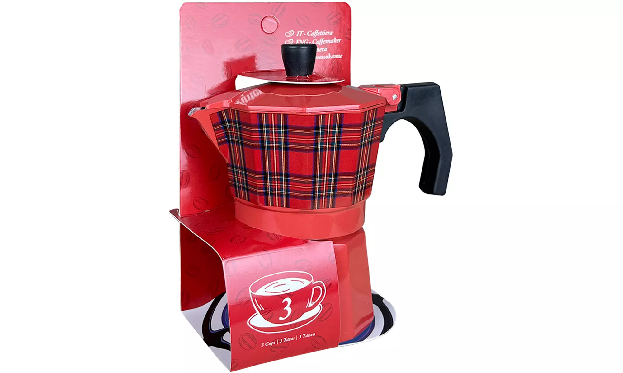 Caffettiera per 3 tazze di caffè