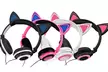 1 ou 2 casques audio chat avec oreilles lumineuses - Second Medium