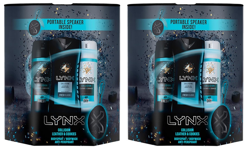 Image 3: Lynx Trio Gift Set with Speaker