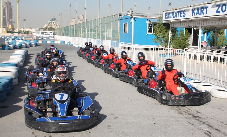 Image 1: 15-Minute Go-Karting Experience