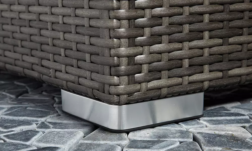 Rattan Effect Bridgetown Corner Sofa Set