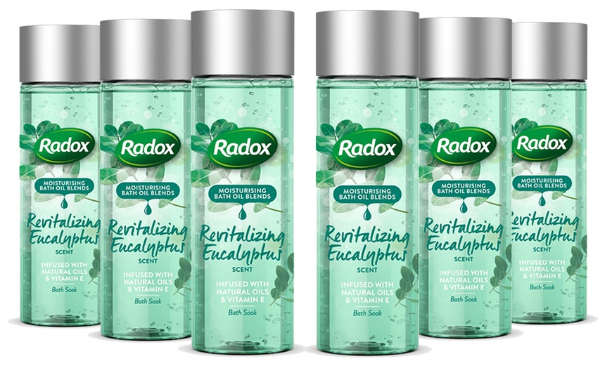 Image 7: Six Bottles of Radox Bath Oil