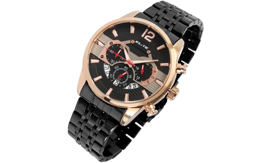 Image 3: Montre pour homme Elite