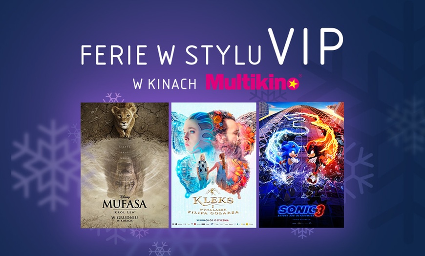 Image 2: VIP-owe Walentynki w kinach Multikino: pakiet 4 lub 6 biletów na filmy