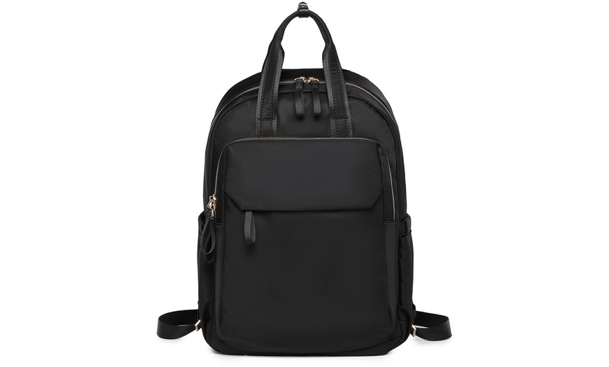 Image 27: MISS LULU Stylish Women's Backpack with Laptop Sleeve 