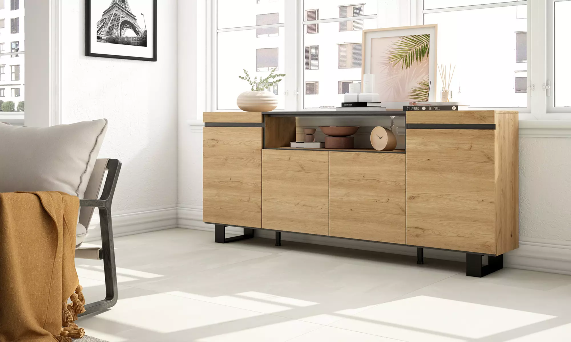 Sideboard mit großem Stauraum