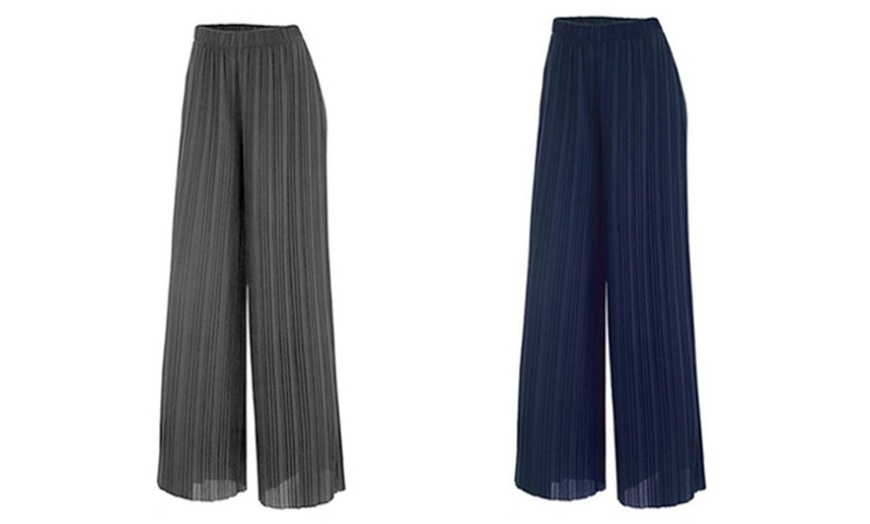 Image 9: Women's Pleated Trousers