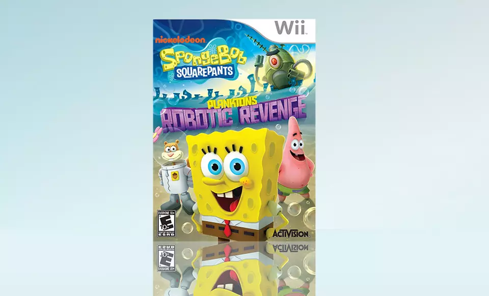 Spongebob Squarepants: Plankton's Robotic Revenge for Wii - Primary Image