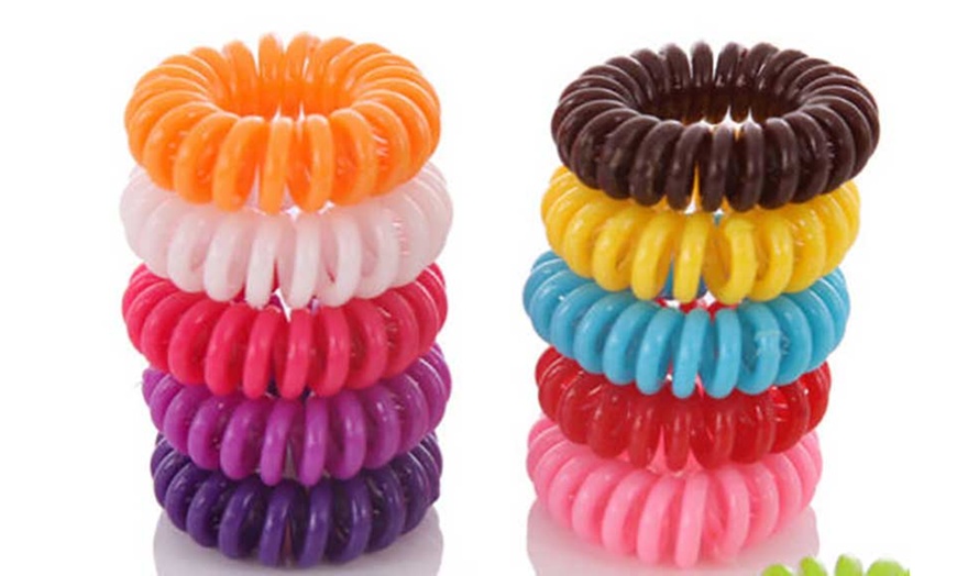 Image 2: Tangle-Free Hair Bands