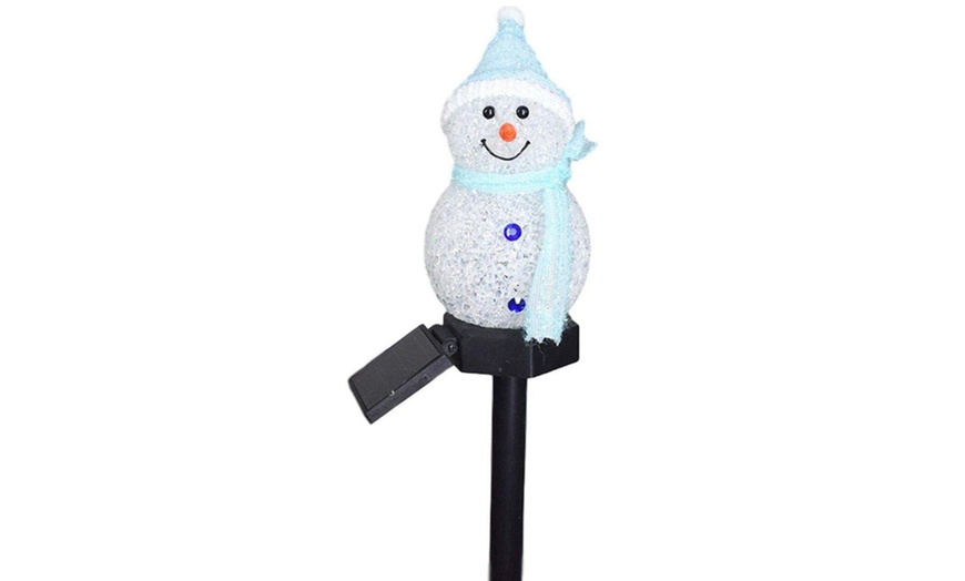 Image 15: Snowman Solar Light