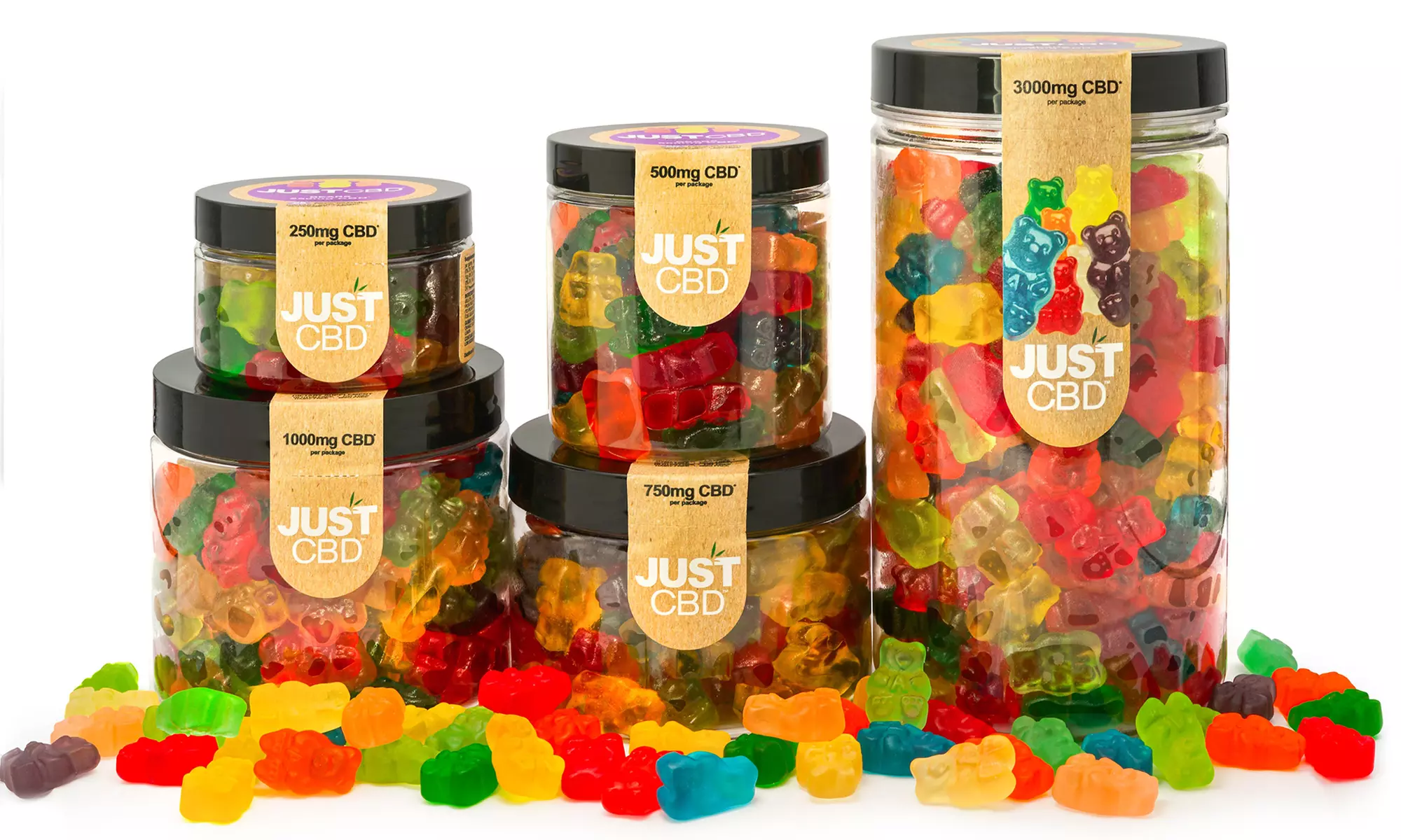 Just CBD Gummy Bears - Primary Image
