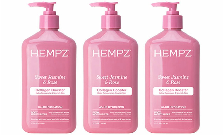 Image 27: Hempz Herbal Body Moisturizer Lotion 17oz each (2 or 3 Pack) 