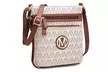 MK Belted Collection by M Marco Signature Trendy Crossbody Purse - Image 2