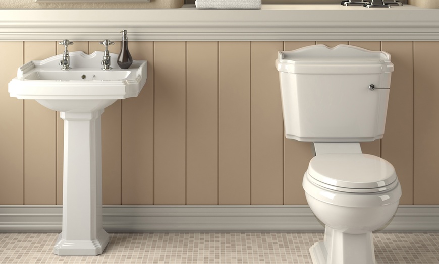 Image 3: Toilet and Basin Sets