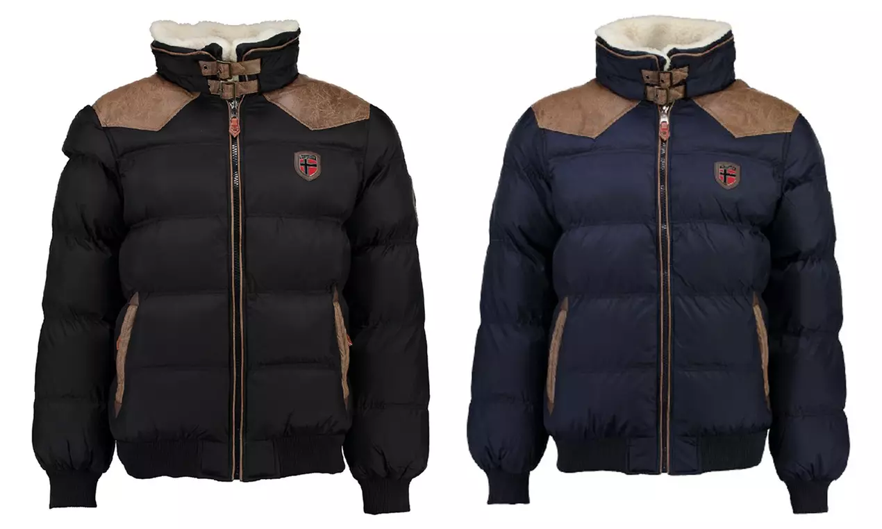 Doudoune fourée de la marque Geographical Norway pour Homme - Primary Image