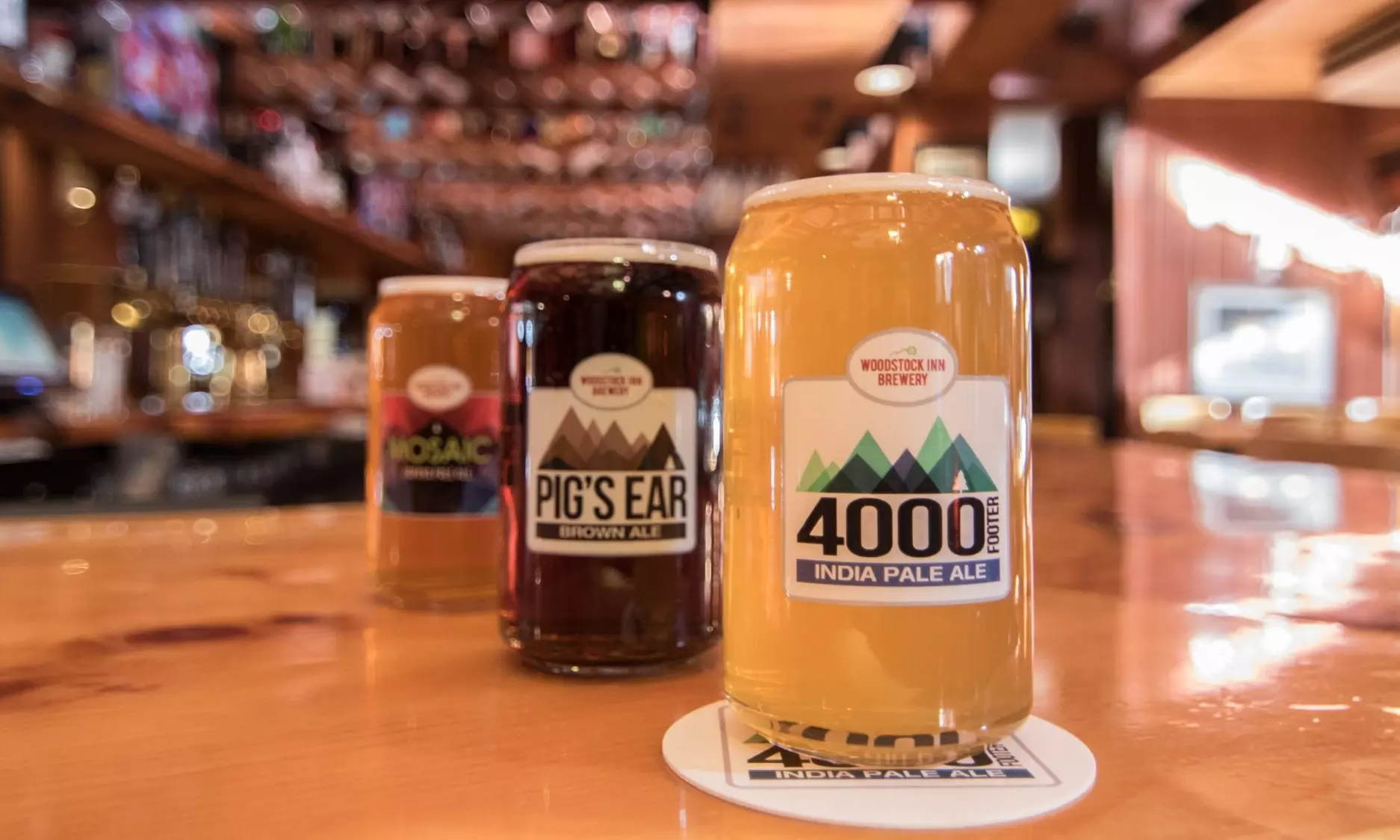 Brewery Tour for Two or Four with Appetizers to Share at Woodstock Inn Brewery (Up to 40% Off) - Primary Image