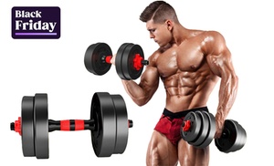 Two Adjustable Dumbbells