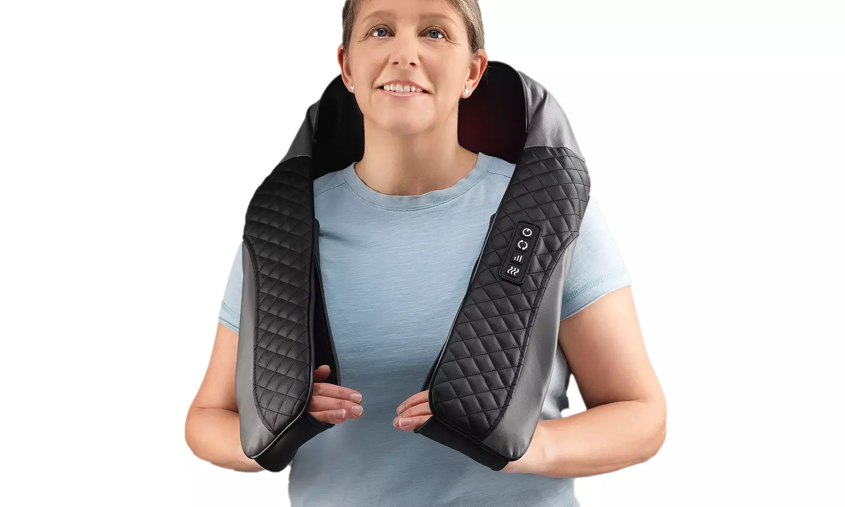 Wellbeing Ergonomic Shiatsu Back and Neck Massager - Primary Image