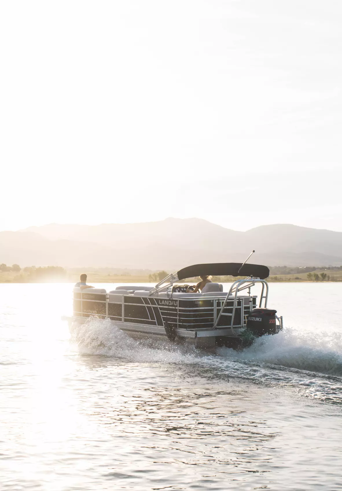 Pontoon Boat from Rocky Mountain Paddleboard: Union Reservoir, Longmont (Up to 15% Off) - Second Medium