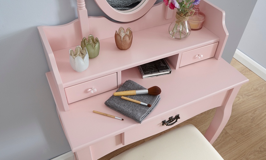 Image 3: Vintage-Style Dressing Table