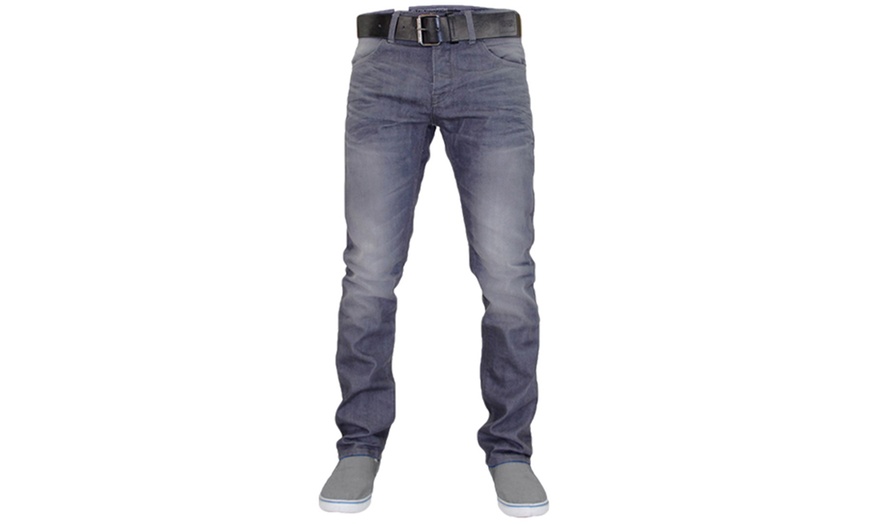 Image 11: Crosshatch Men's Denim Jeans