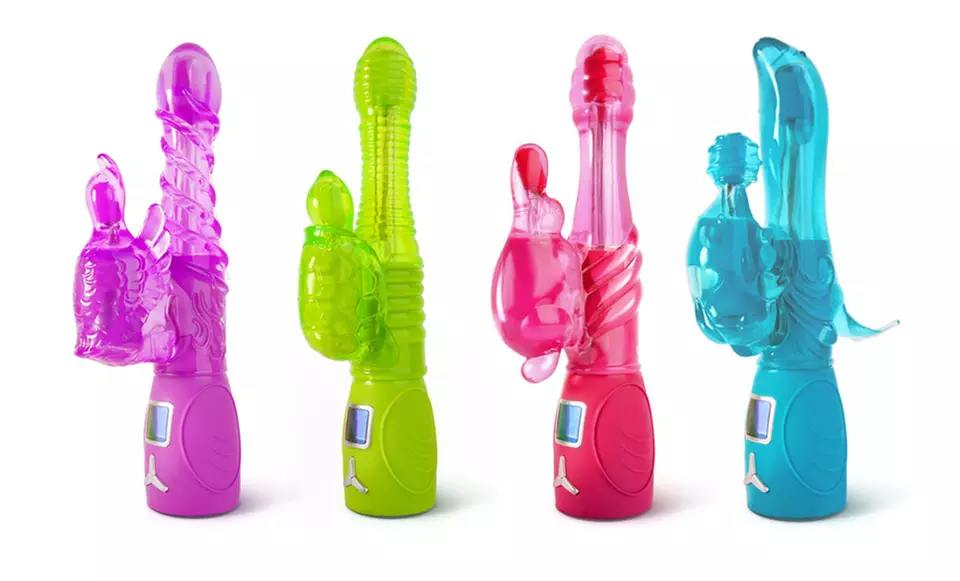 Animal Delight Dual Rotating Vibe. Multiple Styles Available. - Primary Image