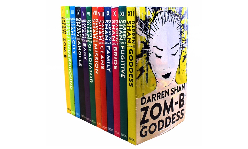 Image 1: 12 Darren Shan Zom-B Books