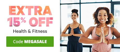 15% off Health and fitness