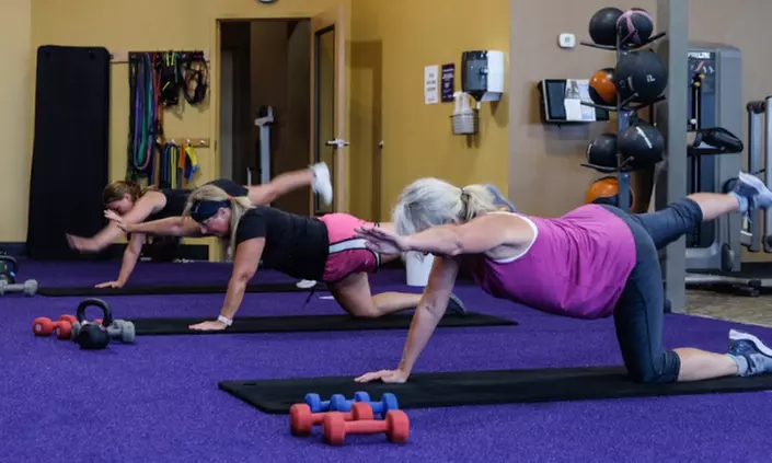 30-Day Gym Membership package at Anytime Fitness (Up to 93% Off). Four Options Available. - Primary Image