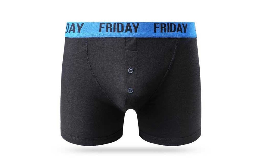 Image 7: Boxers met de dagen van de week