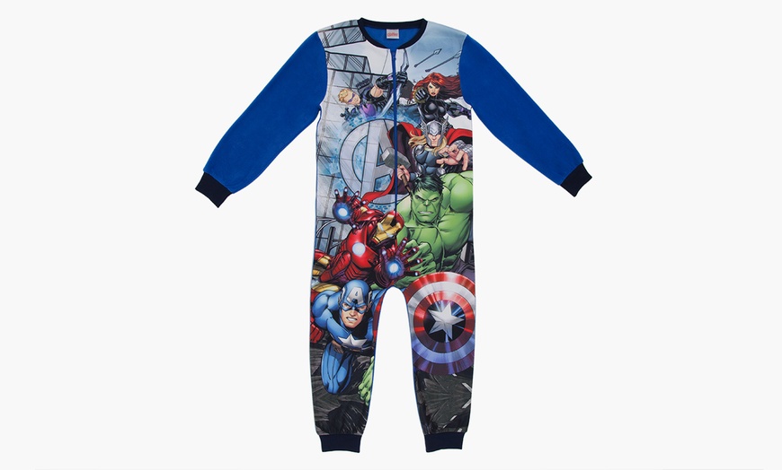 Image 6: Boys' Fleece Character Onesie