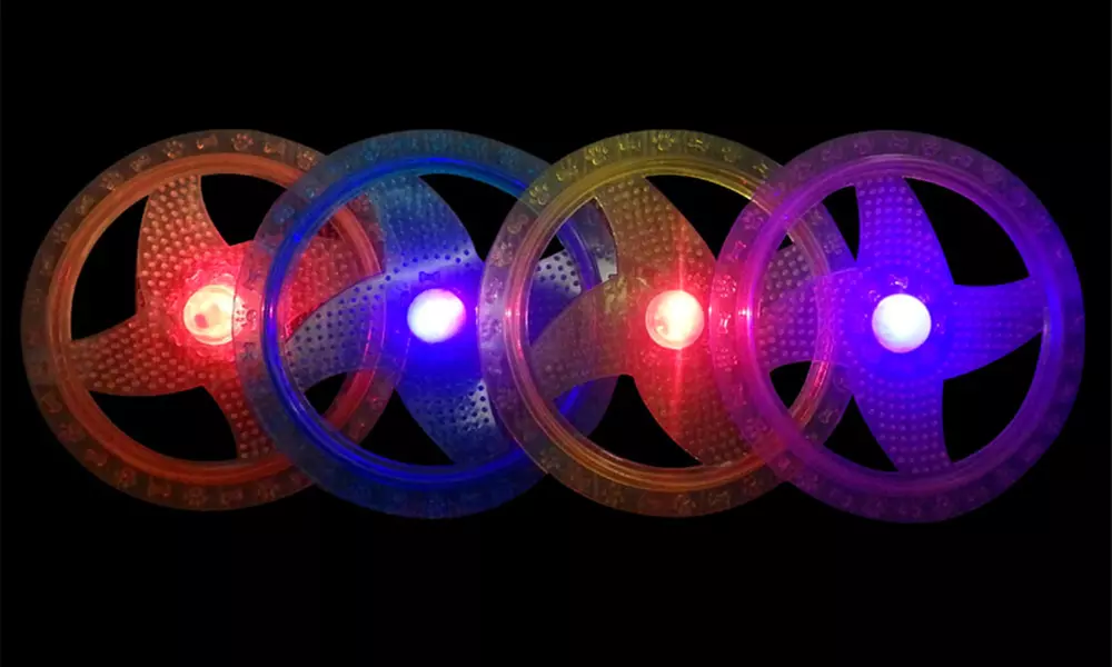 Bow Wow Pet Light-Up Frisbee Toy - Primary Image