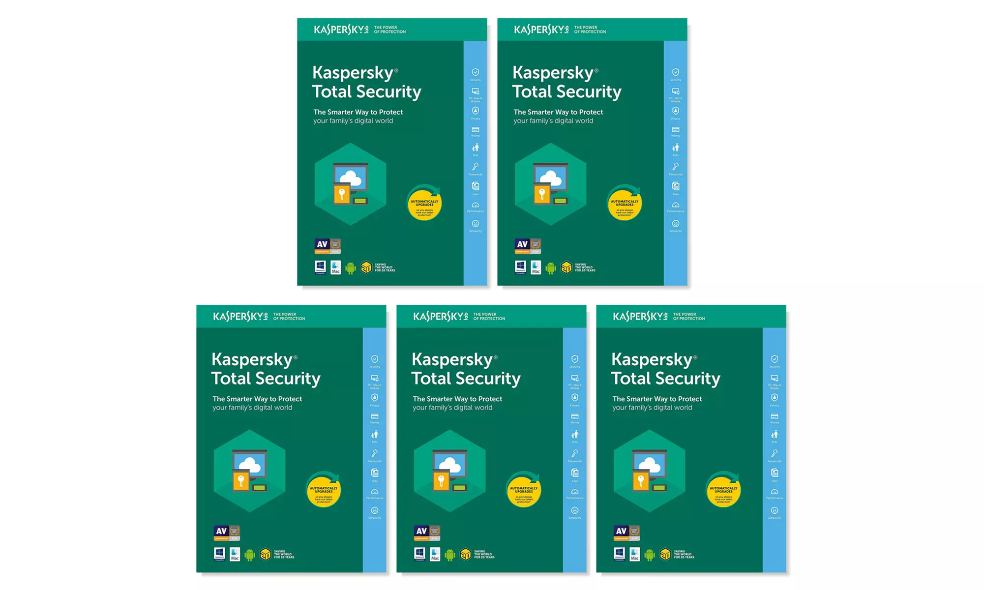 1 o 2 anni di protezione Kaspersky Total Security 2022 disponibile per un massimo di 5 dispositivi - Image 3