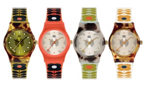 Orla Kiely Flower Print Watch