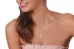 Clearance: 1–2 CTTW Diamond Solitaire Pendant in 14K White Gold by Brilliant Diamond - Second Medium