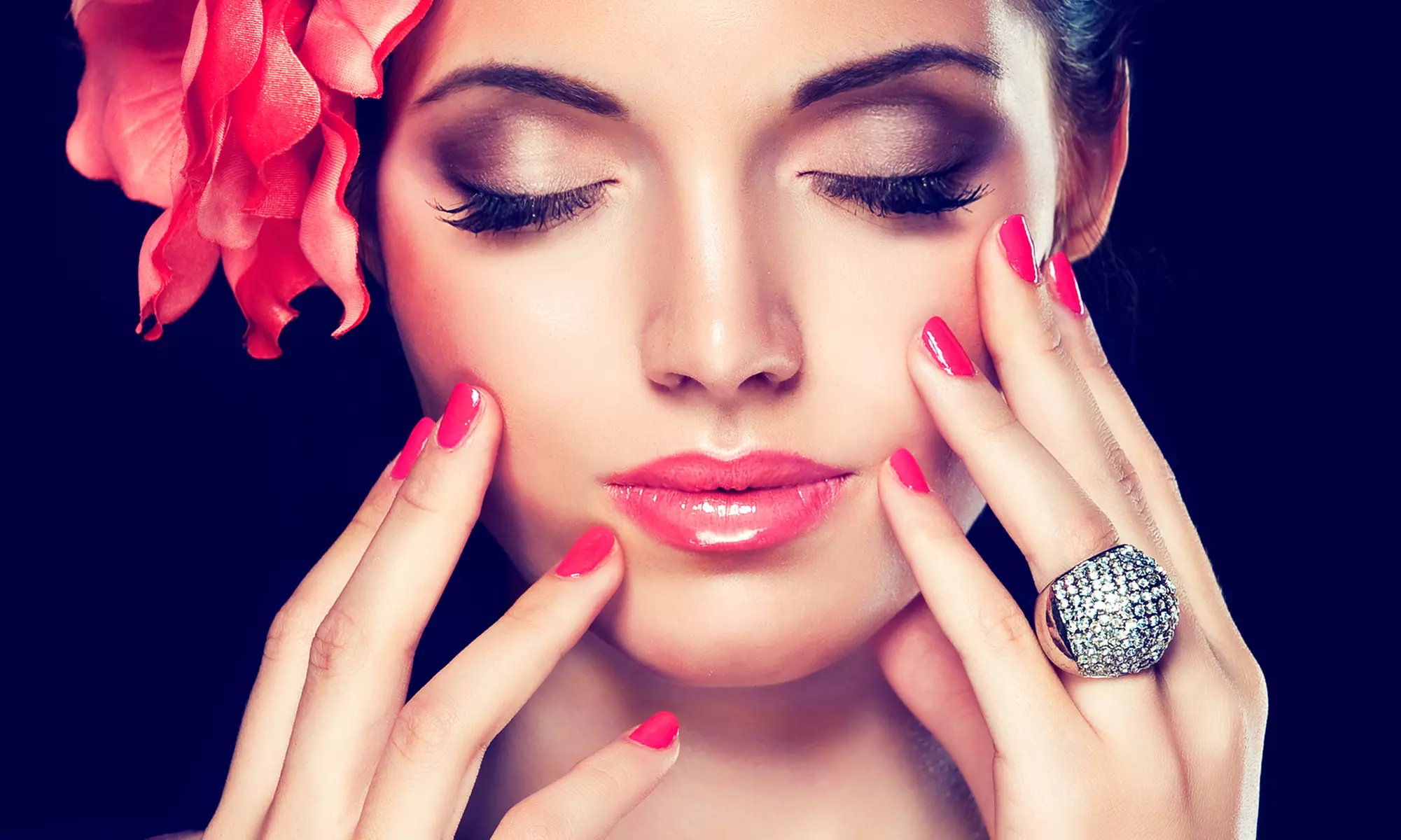 A Manicure and Pedicure from Royal Nails Salon (50% Off) - Primary Image