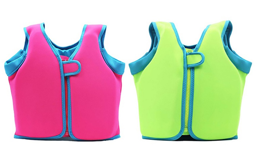 Image 1: Kids Swimming Vest