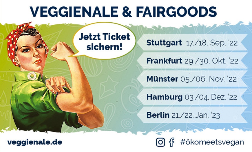 Image 1: Ticket für Veggienale & FairGoods